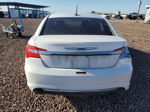 2014 Chrysler 200 Lx White vin: 1C3CCBAB7EN237258