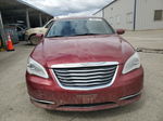 2014 Chrysler 200 Lx Burgundy vin: 1C3CCBAB8EN141784