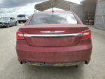 2014 Chrysler 200 Lx Burgundy vin: 1C3CCBAB8EN141784