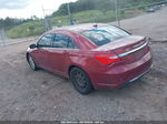 2014 Chrysler 200 Lx Burgundy vin: 1C3CCBAB8EN170511