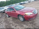 2014 Chrysler 200 Lx Burgundy vin: 1C3CCBAB8EN170511