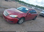 2014 Chrysler 200 Lx Burgundy vin: 1C3CCBAB8EN170511