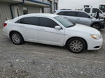 2014 Chrysler 200 Lx White vin: 1C3CCBAB8EN209663