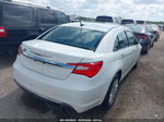 2014 Chrysler 200 Lx White vin: 1C3CCBABXEN125201