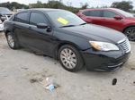 2014 Chrysler 200 Lx Black vin: 1C3CCBABXEN142158