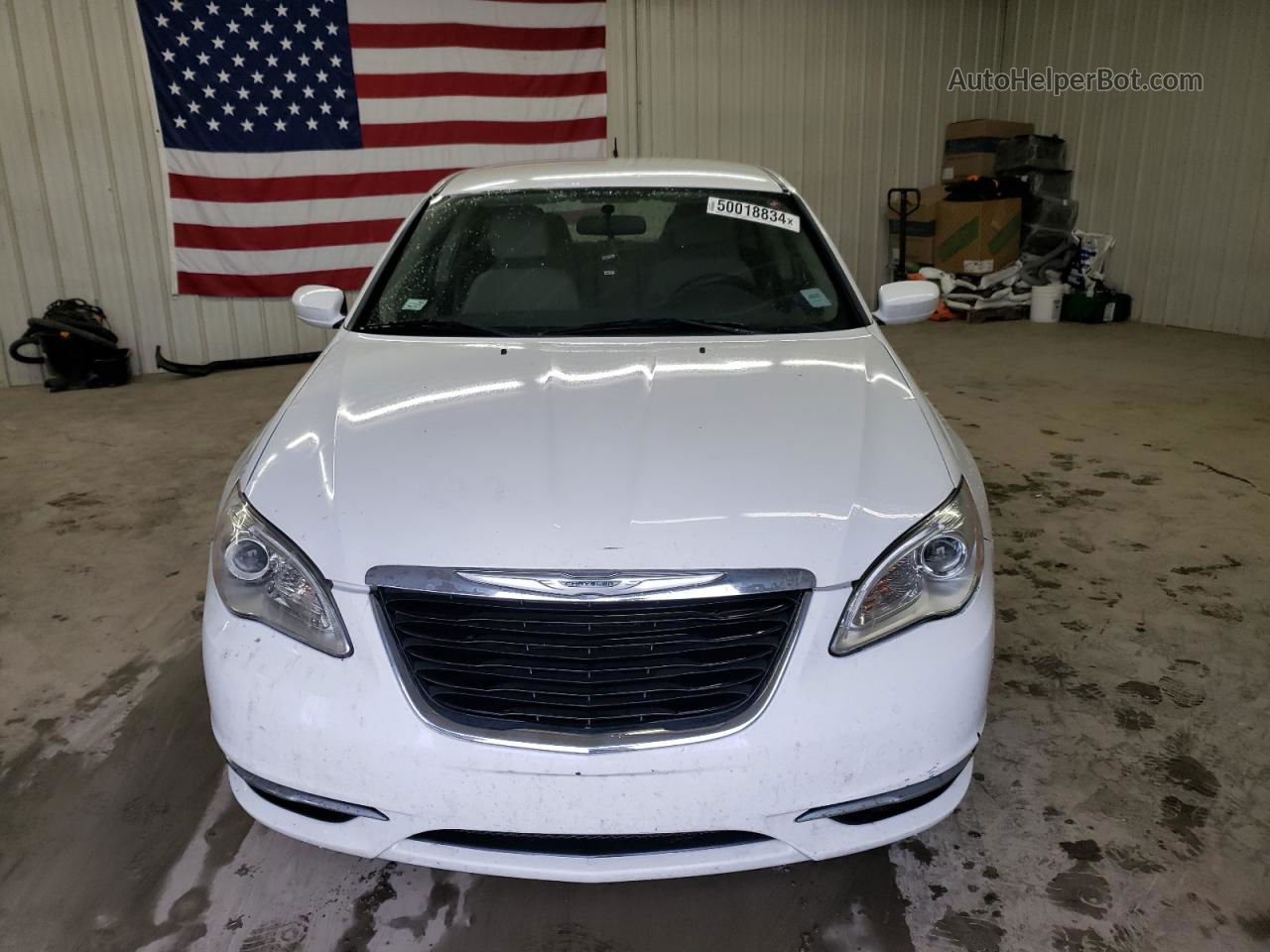 2014 Chrysler 200 Lx Белый vin: 1C3CCBABXEN170364