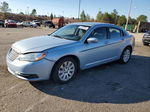 2014 Chrysler 200 Lx Blue vin: 1C3CCBABXEN213942