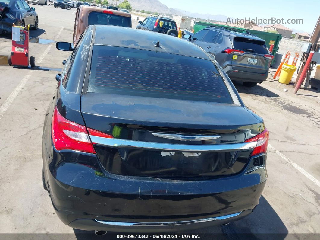 2014 Chrysler 200 Lx Black vin: 1C3CCBAG0EN101372