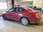 2014 Chrysler 200 Lx Burgundy vin: 1C3CCBAG0EN190912