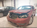 2014 Chrysler 200 Lx Red vin: 1C3CCBAG2EN152484