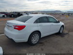 2014 Chrysler 200 Lx White vin: 1C3CCBAG3EN101527