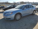 2014 Chrysler 200 Lx Blue vin: 1C3CCBAG5EN178559