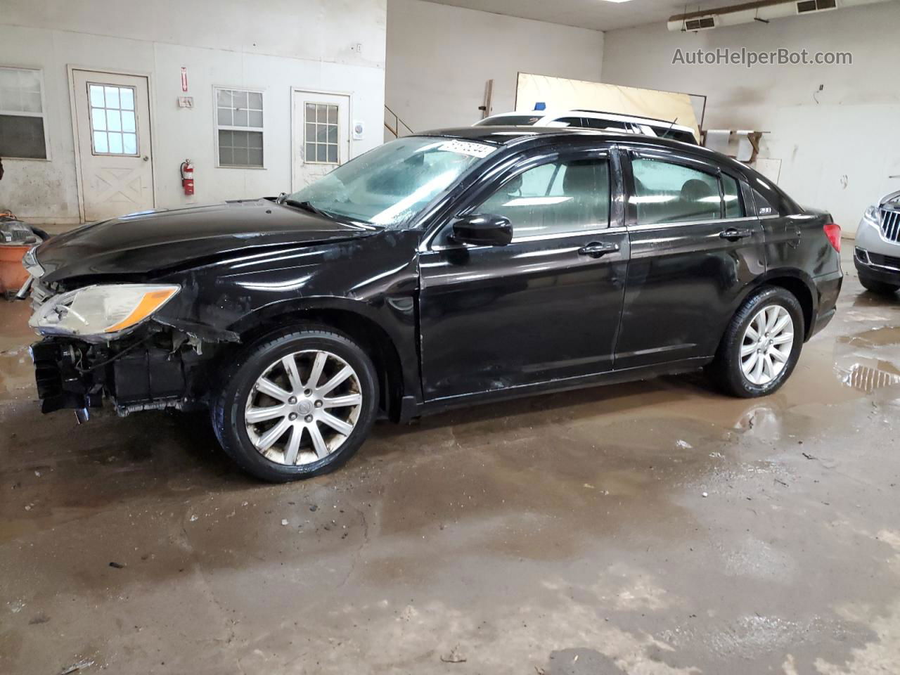 2014 Chrysler 200 Lx Black vin: 1C3CCBAG6EN157526