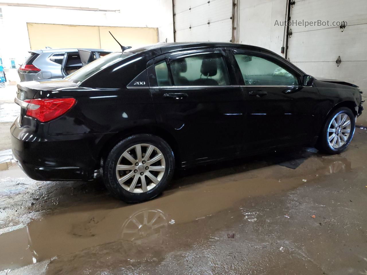 2014 Chrysler 200 Lx Black vin: 1C3CCBAG6EN157526