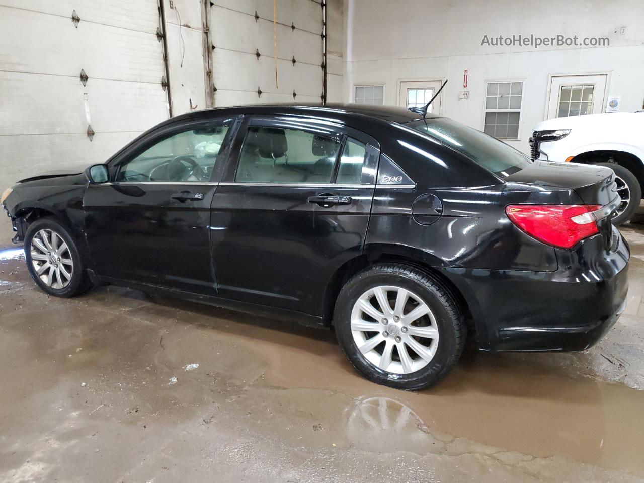 2014 Chrysler 200 Lx Black vin: 1C3CCBAG6EN157526