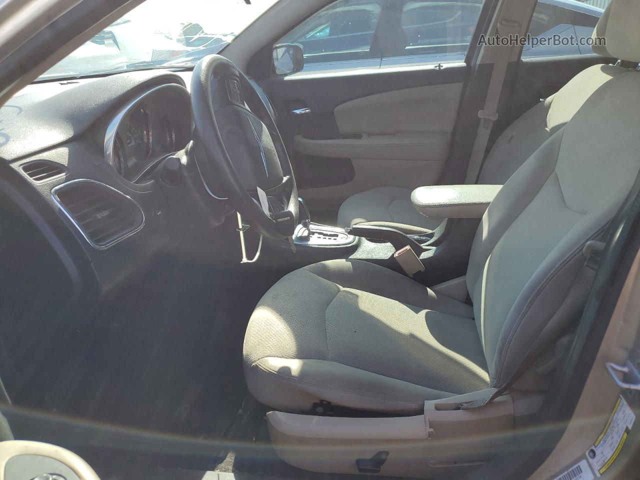 2014 Chrysler 200 Lx Золотой vin: 1C3CCBAG7EN101417