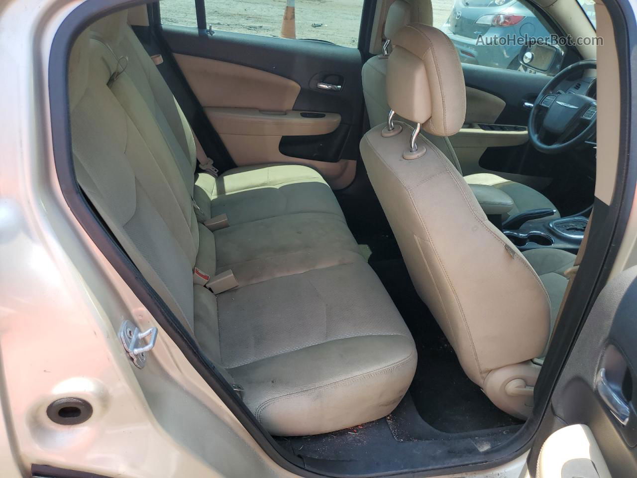 2014 Chrysler 200 Lx Золотой vin: 1C3CCBAG7EN101417