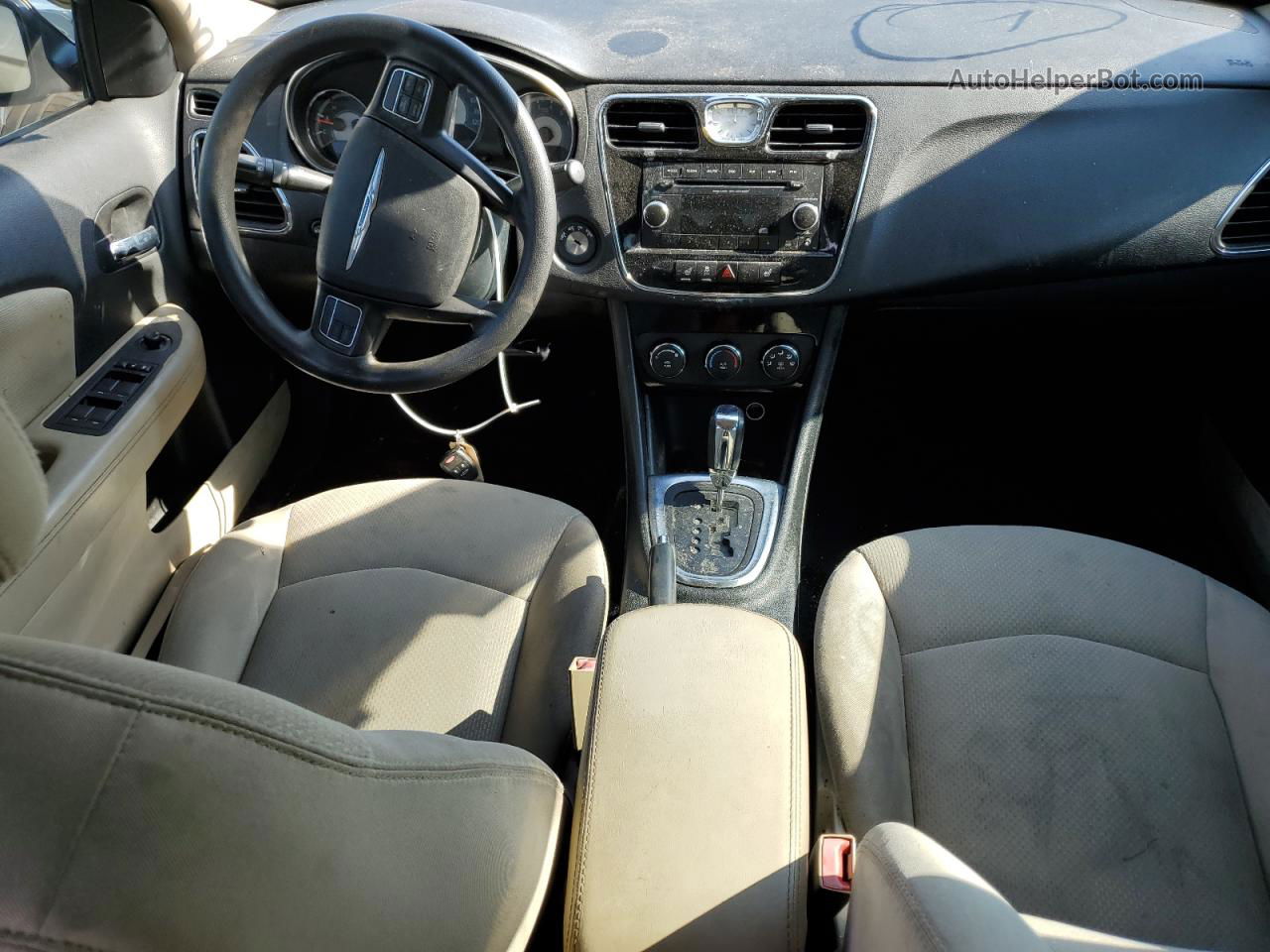 2014 Chrysler 200 Lx Золотой vin: 1C3CCBAG7EN101417