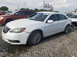 2014 Chrysler 200 Lx White vin: 1C3CCBAG7EN194617