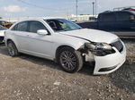 2014 Chrysler 200 Lx White vin: 1C3CCBAG7EN194617