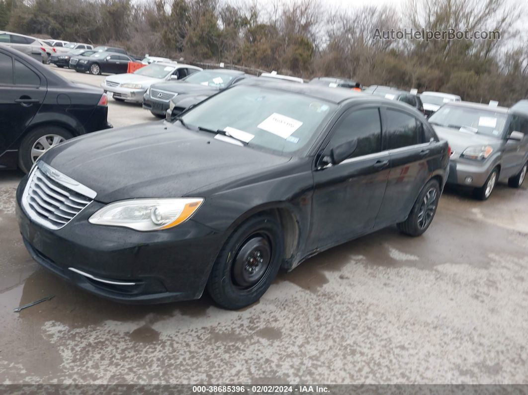 2014 Chrysler 200 Lx Черный vin: 1C3CCBAG9EN101886