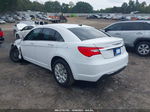 2014 Chrysler 200 Lx White vin: 1C3CCBAG9EN101919