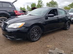 2014 Chrysler 200 Lx Black vin: 1C3CCBAG9EN163255