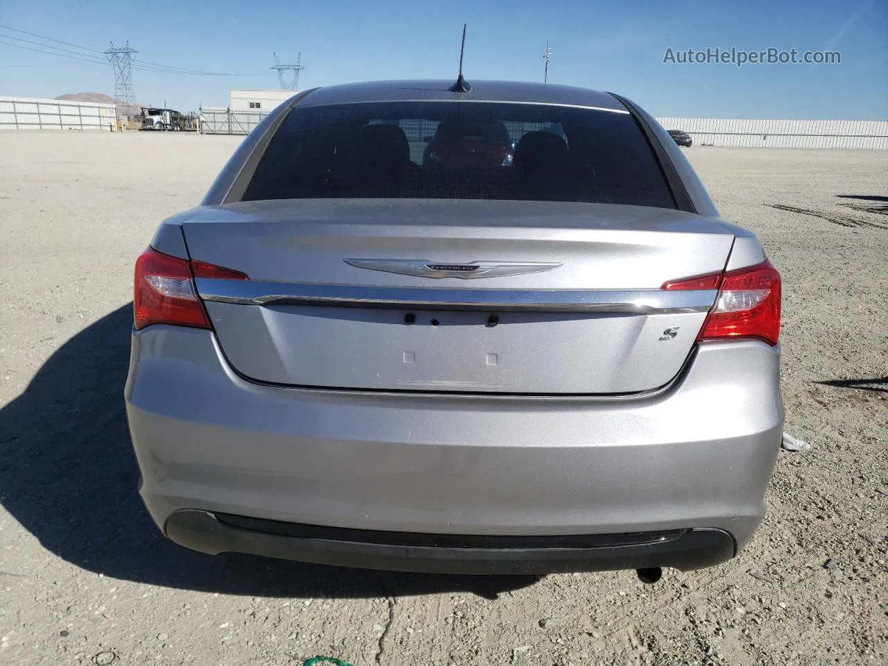 2014 Chrysler 200 Touring Gray vin: 1C3CCBBB0EN107577