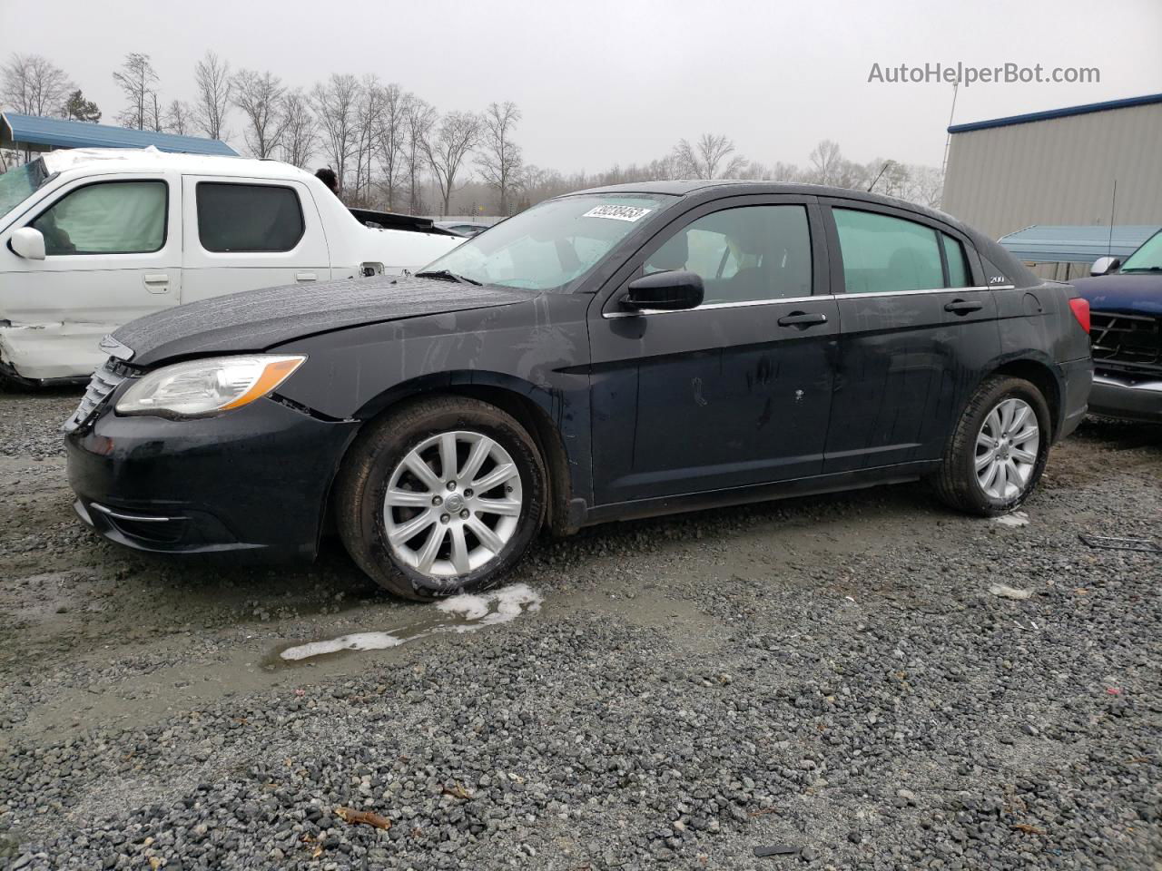 2014 Chrysler 200 Touring Черный vin: 1C3CCBBB0EN178567