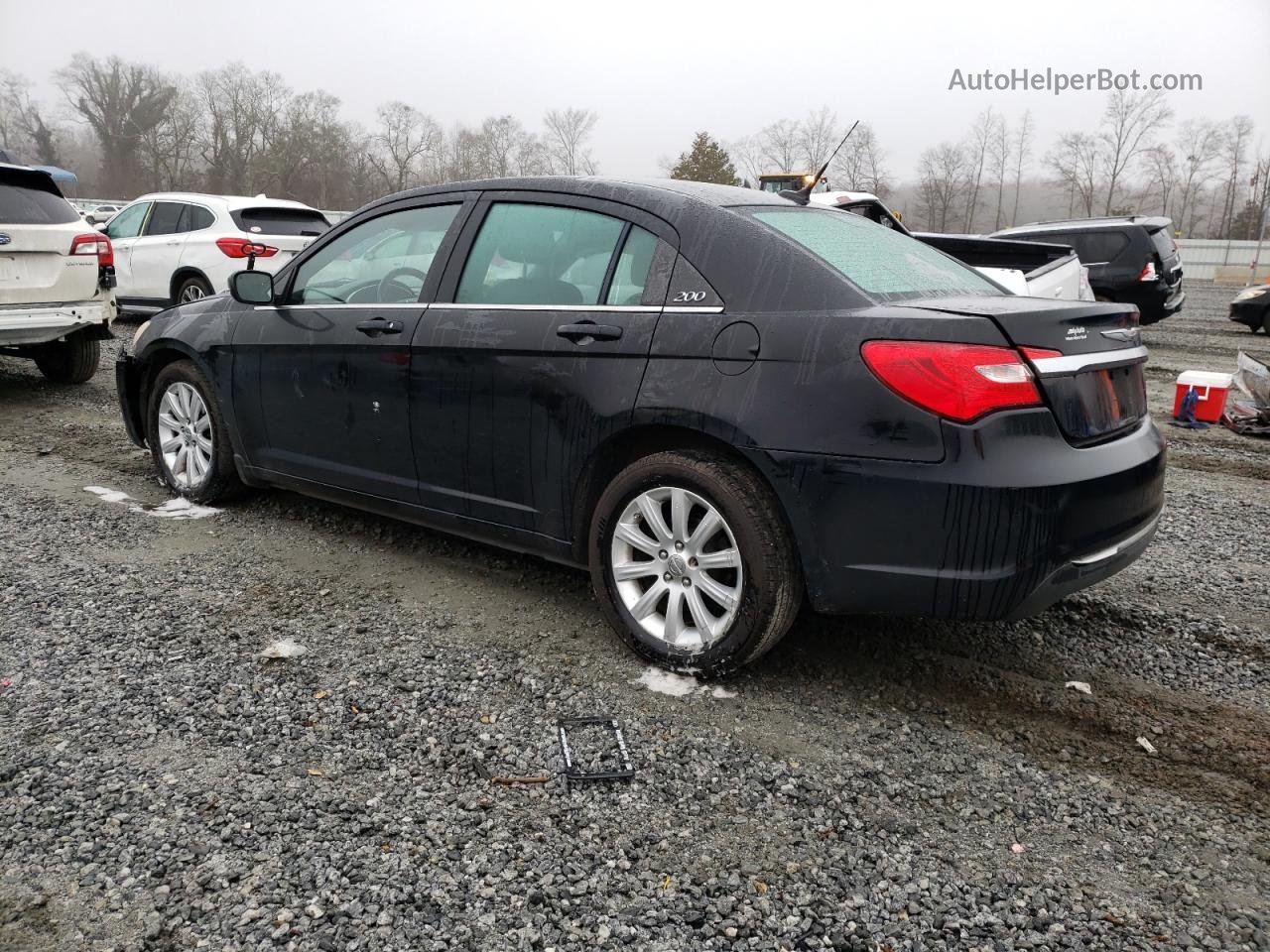 2014 Chrysler 200 Touring Черный vin: 1C3CCBBB0EN178567