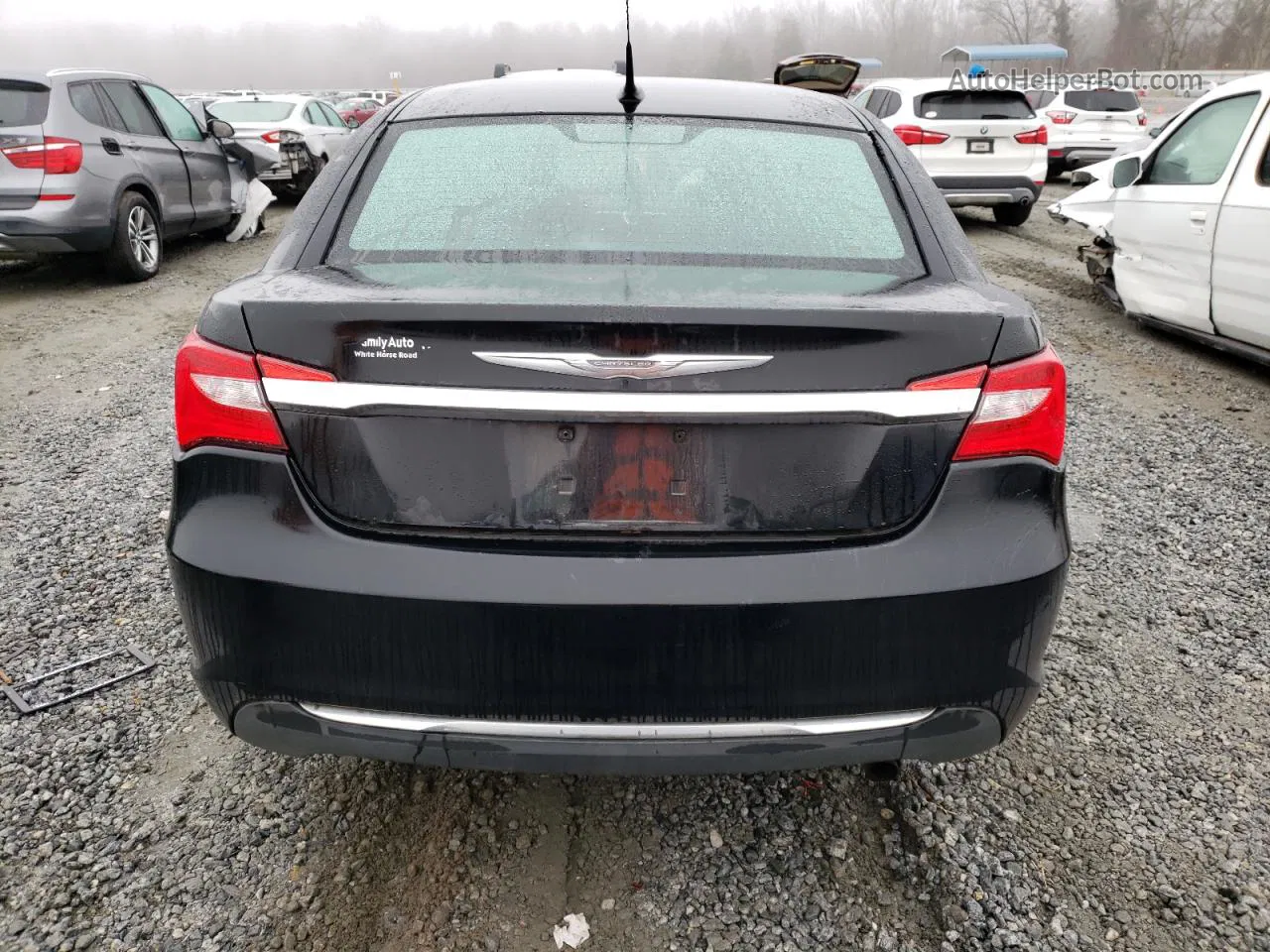 2014 Chrysler 200 Touring Black vin: 1C3CCBBB0EN178567