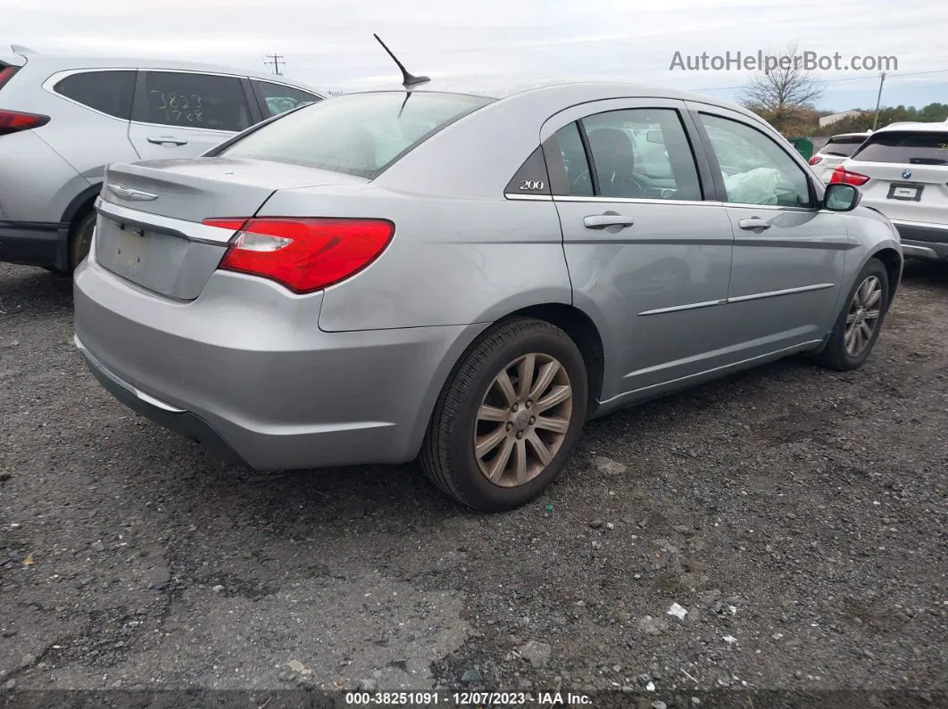 2014 Chrysler 200 Touring Silver vin: 1C3CCBBB0EN194946