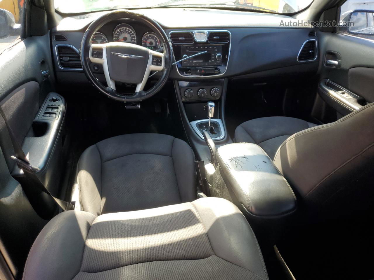 2014 Chrysler 200 Touring Silver vin: 1C3CCBBB1EN118006