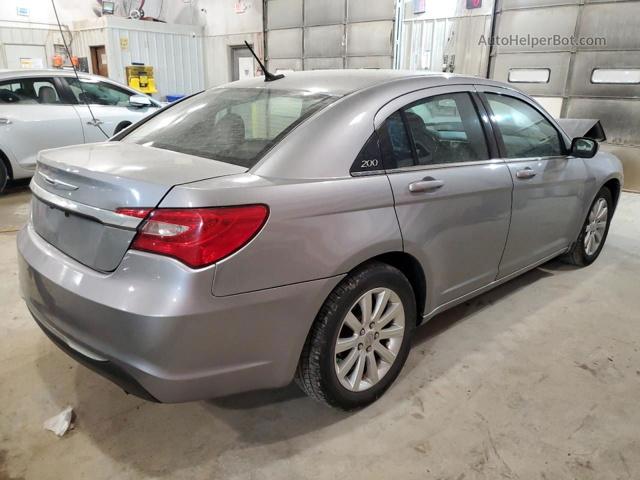 2014 Chrysler 200 Touring Gray vin: 1C3CCBBB1EN150342