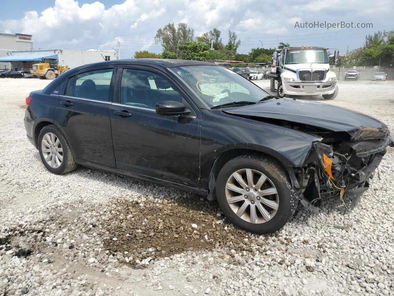 2014 Chrysler 200 Touring Black vin: 1C3CCBBB2EN118113