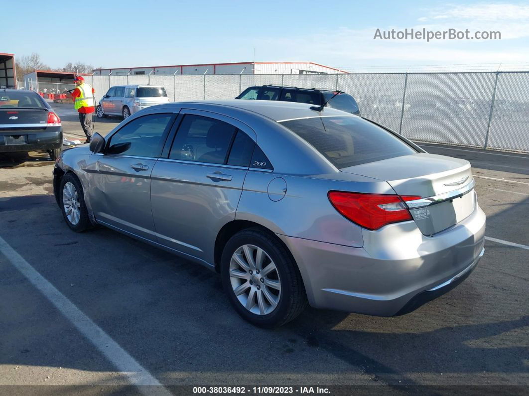 2014 Chrysler 200 Touring Gray vin: 1C3CCBBB4EN150710