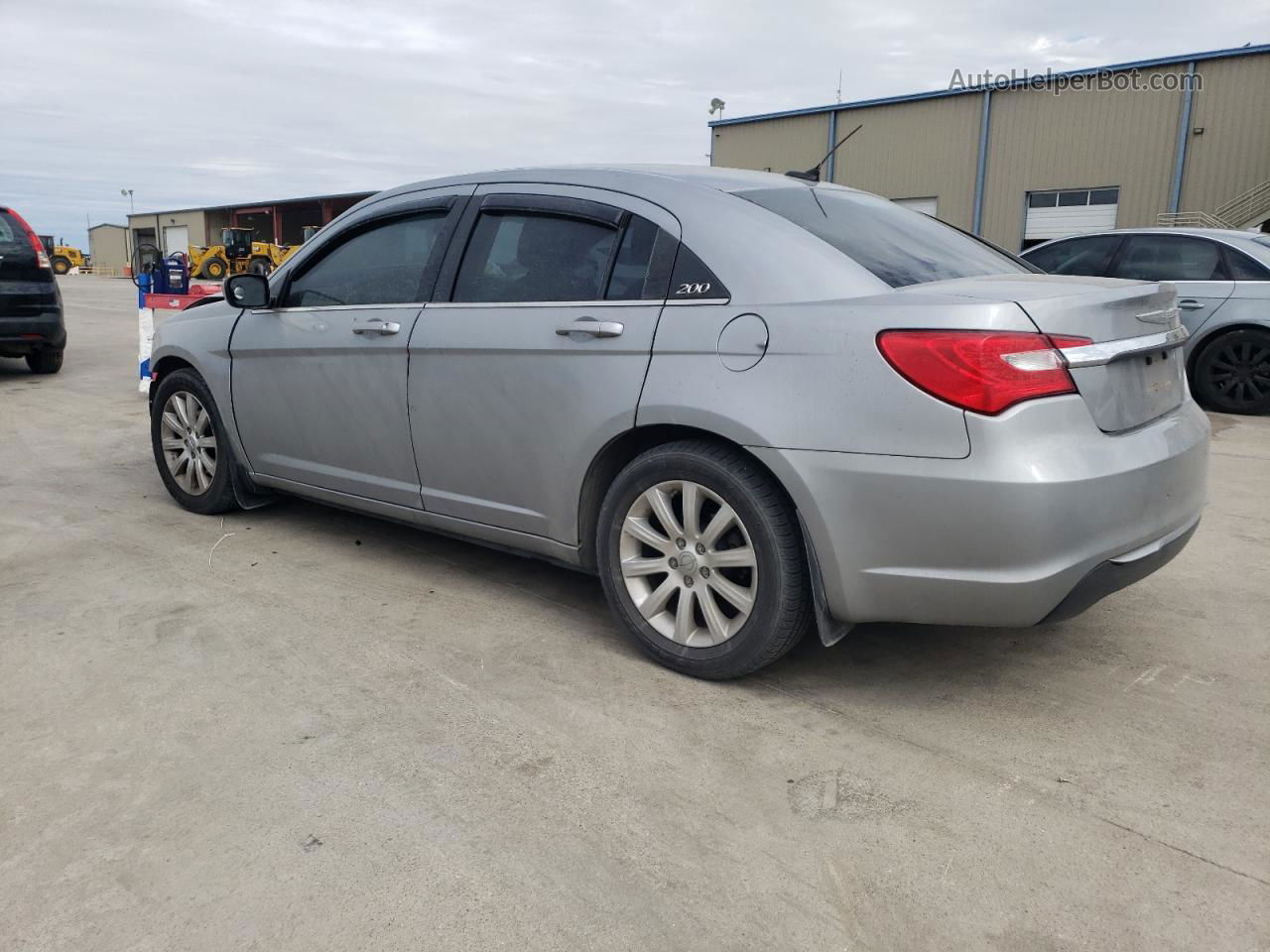 2014 Chrysler 200 Touring Silver vin: 1C3CCBBB4EN178748