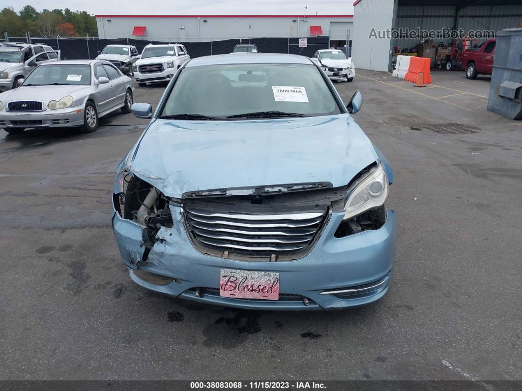 2014 Chrysler 200 Touring Light Blue vin: 1C3CCBBB4EN185019