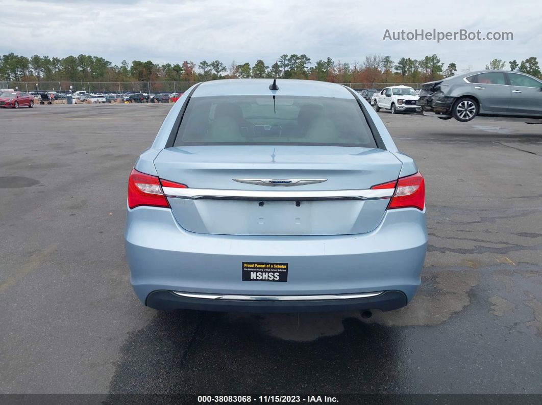 2014 Chrysler 200 Touring Light Blue vin: 1C3CCBBB4EN185019