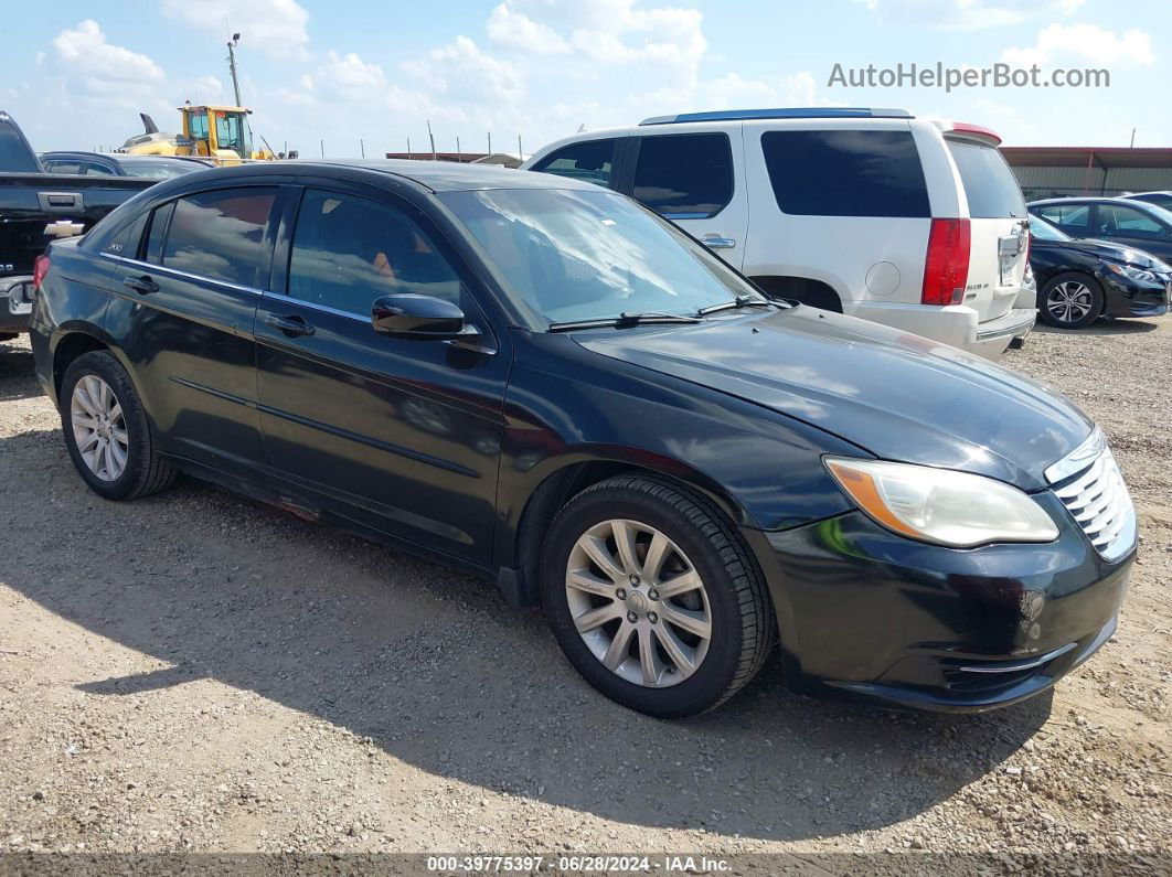 2014 Chrysler 200 Touring Black vin: 1C3CCBBB4EN214180