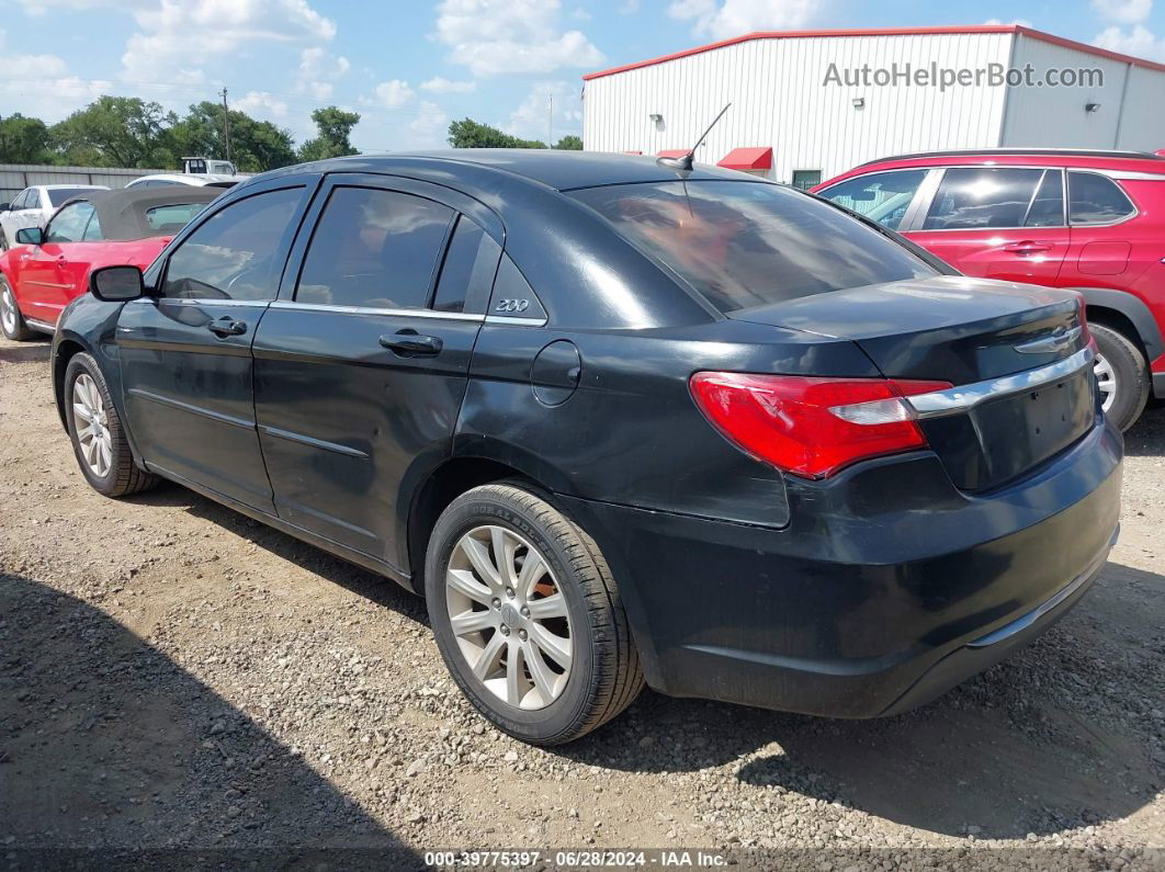 2014 Chrysler 200 Touring Black vin: 1C3CCBBB4EN214180