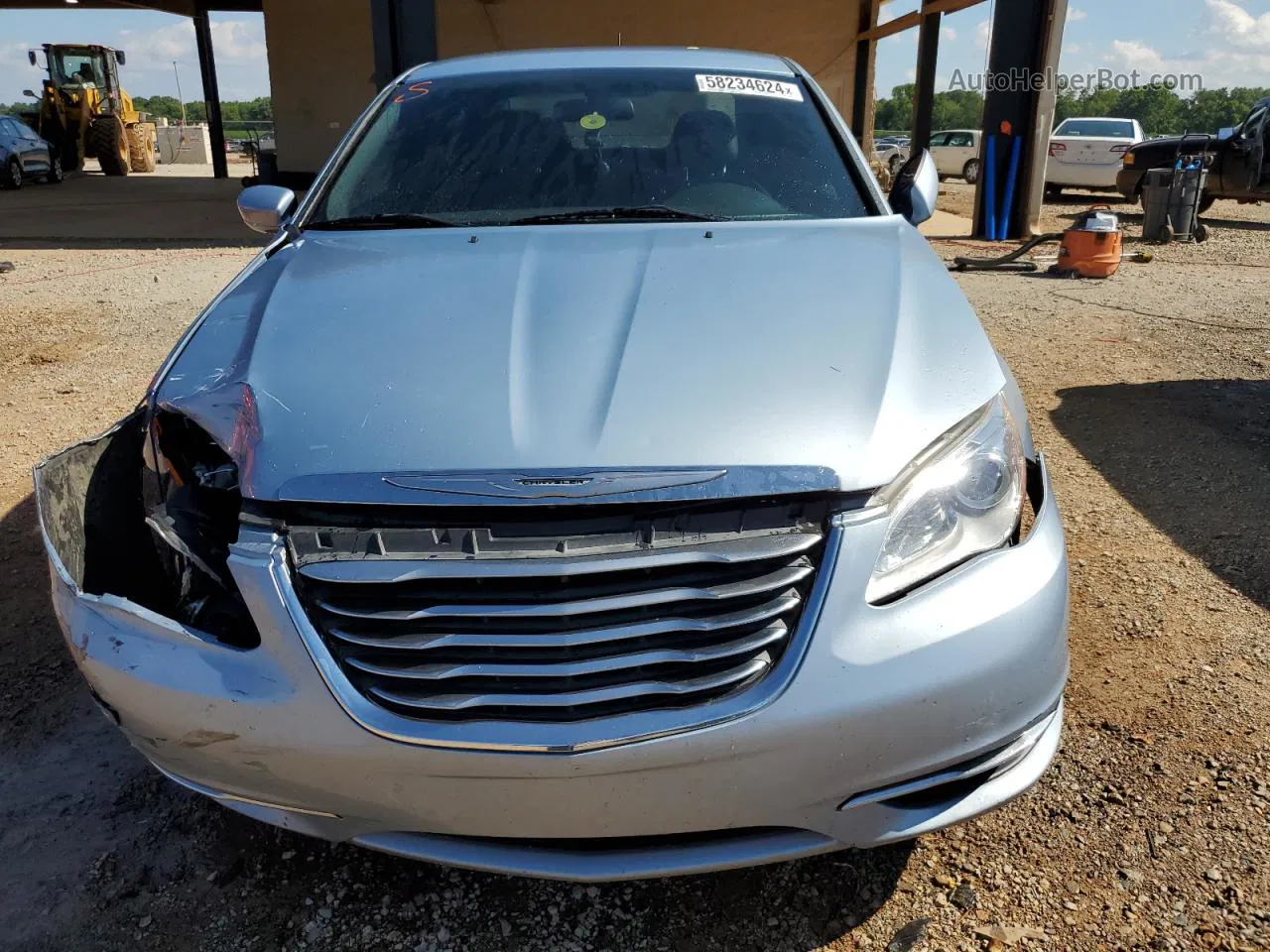 2014 Chrysler 200 Touring Blue vin: 1C3CCBBB5EN137545