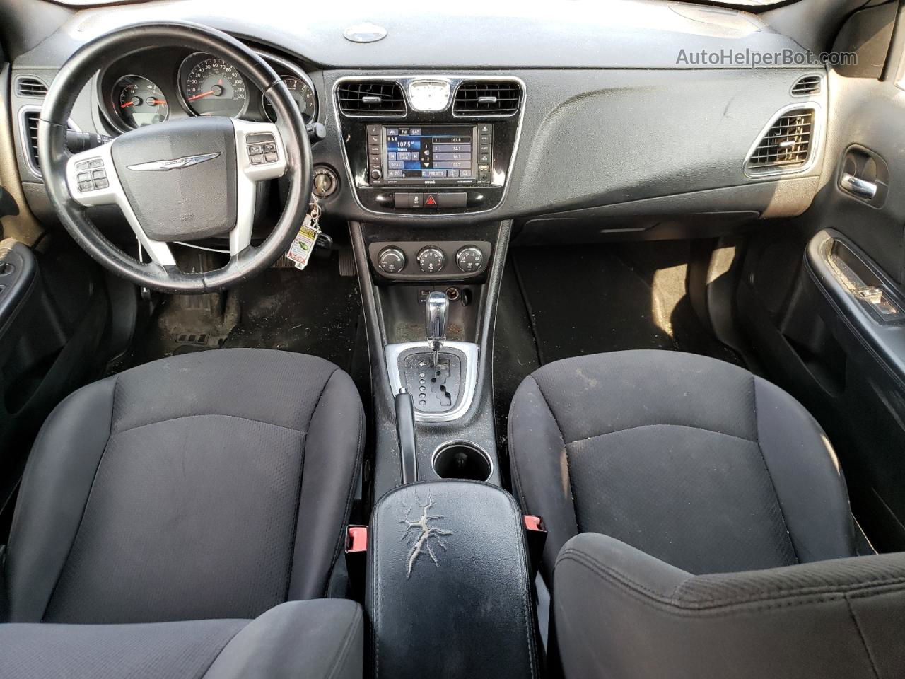 2014 Chrysler 200 Touring Серый vin: 1C3CCBBB5EN186244