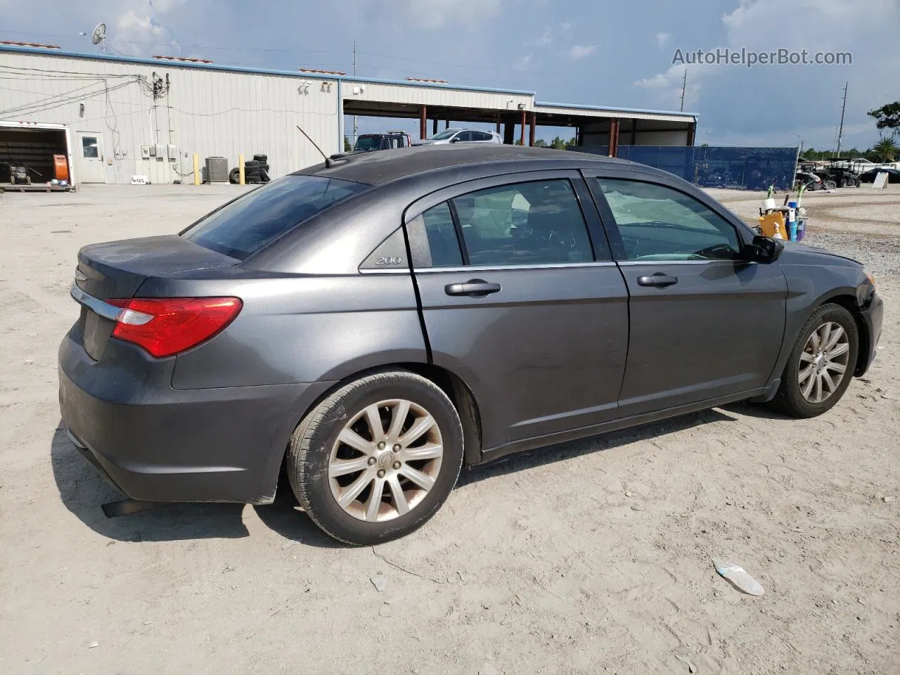 2014 Chrysler 200 Touring Серый vin: 1C3CCBBB6EN192912