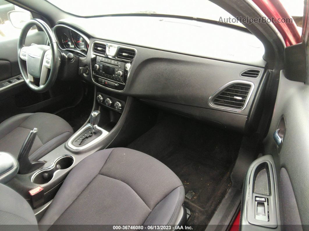 2014 Chrysler 200 Touring Красный vin: 1C3CCBBB6EN197138