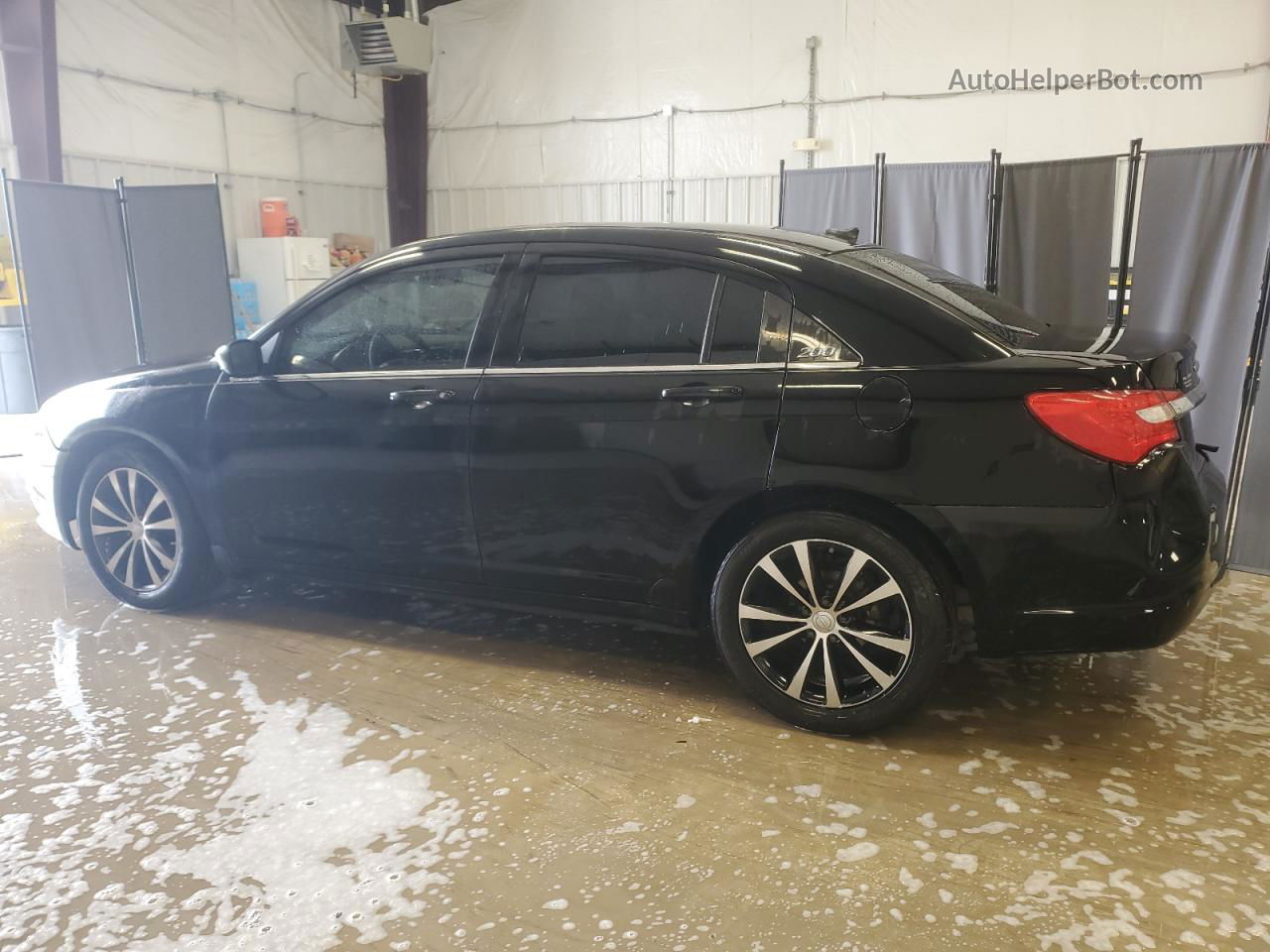 2014 Chrysler 200 Touring Black vin: 1C3CCBBB8EN102210