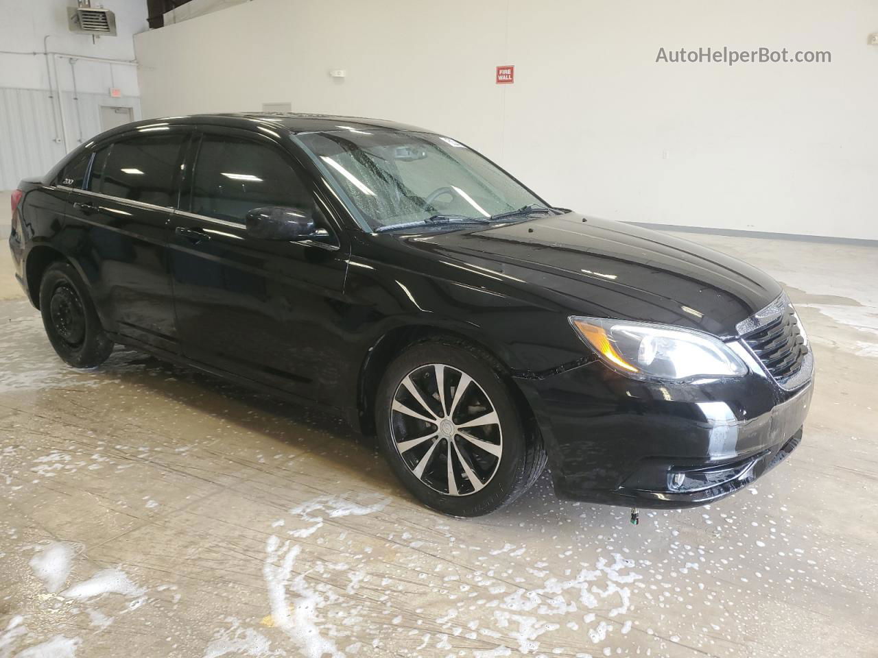 2014 Chrysler 200 Touring Black vin: 1C3CCBBB8EN102210