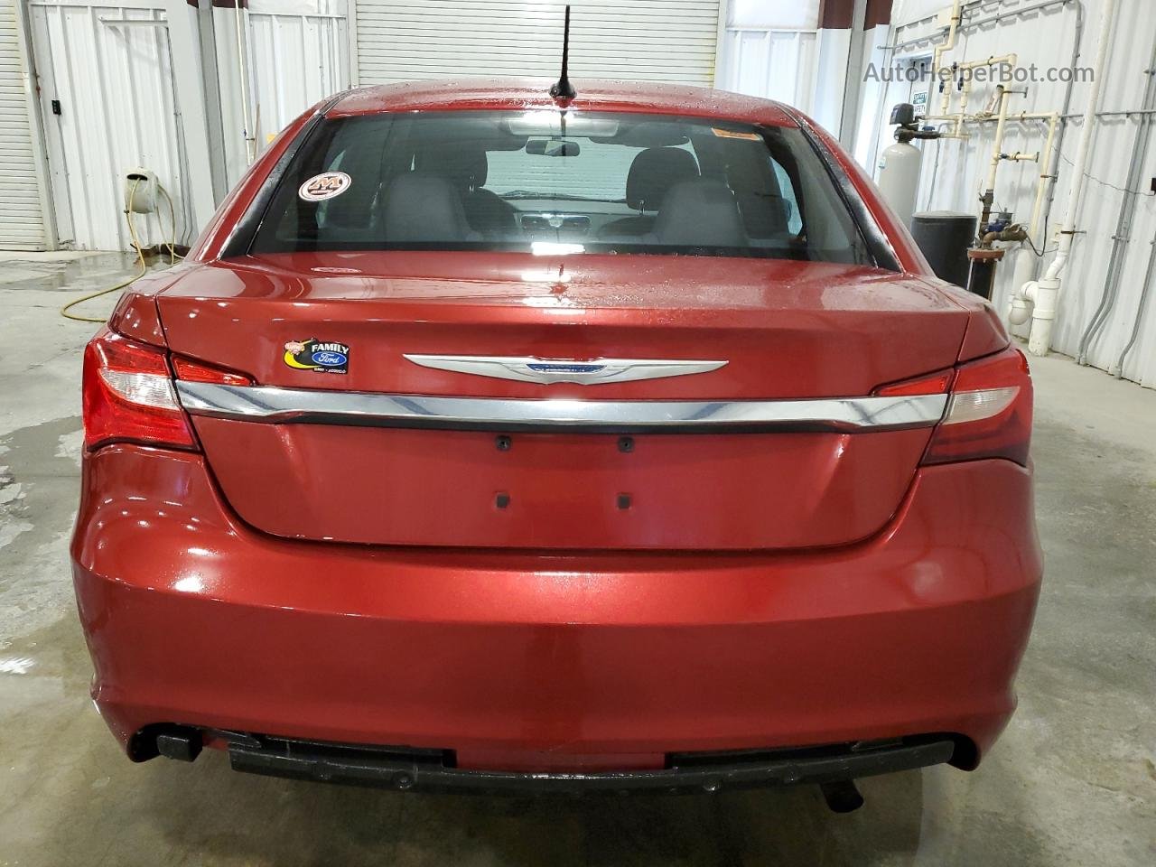 2014 Chrysler 200 Touring Красный vin: 1C3CCBBB8EN112025