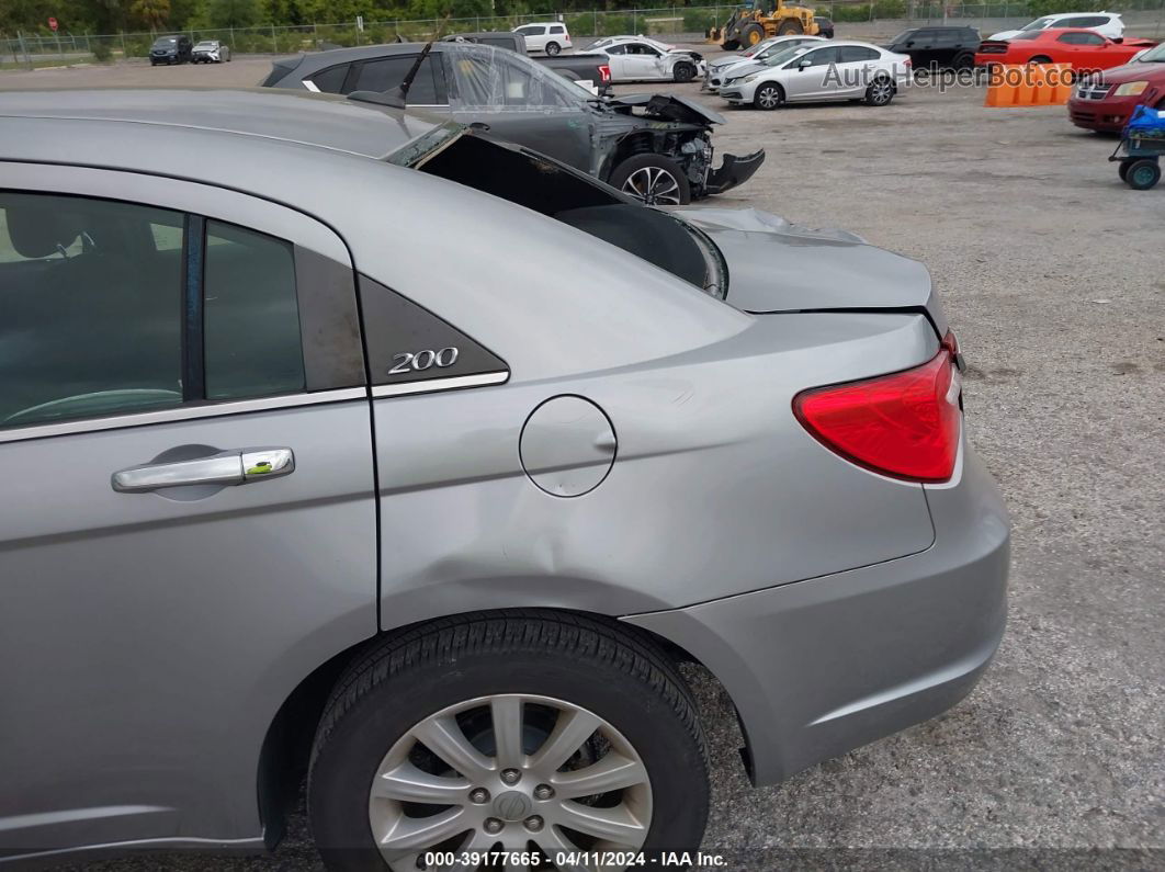 2014 Chrysler 200 Touring Gray vin: 1C3CCBBB8EN117984