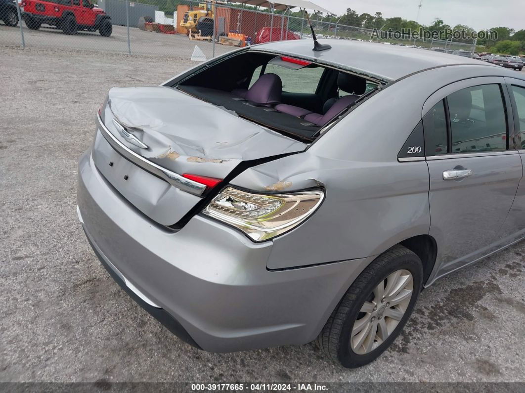 2014 Chrysler 200 Touring Серый vin: 1C3CCBBB8EN117984